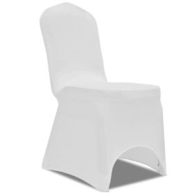housse de chaise lycra blanche site