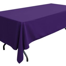 Nappe rectangulaire 200x400CM Prune