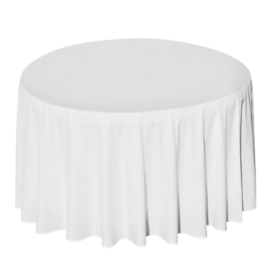 Nappe Ronde Ø320 CM Blanche