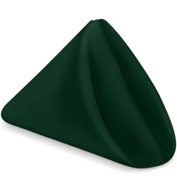 Serviette de table 50x50CM Vert emeraude