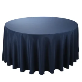 nappe ronde bleu marine