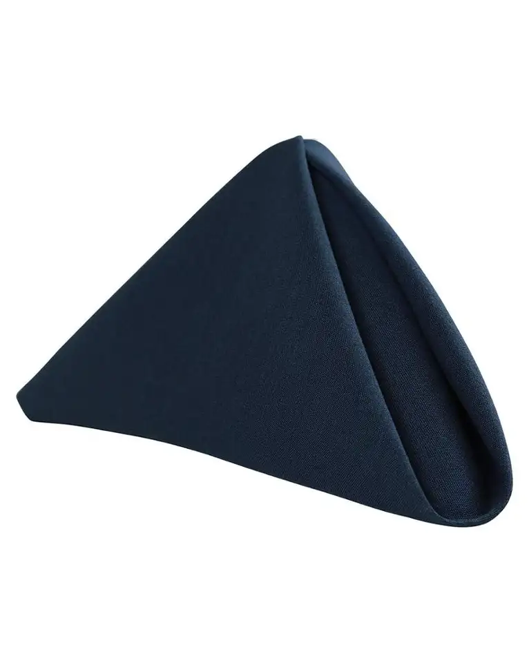 Serviette de table 50x50CM Bleu Marine