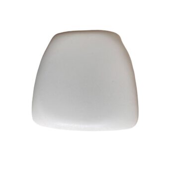Galette – Simili cuir blanche