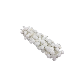 Chemin floral Blanc - 120x35 CM