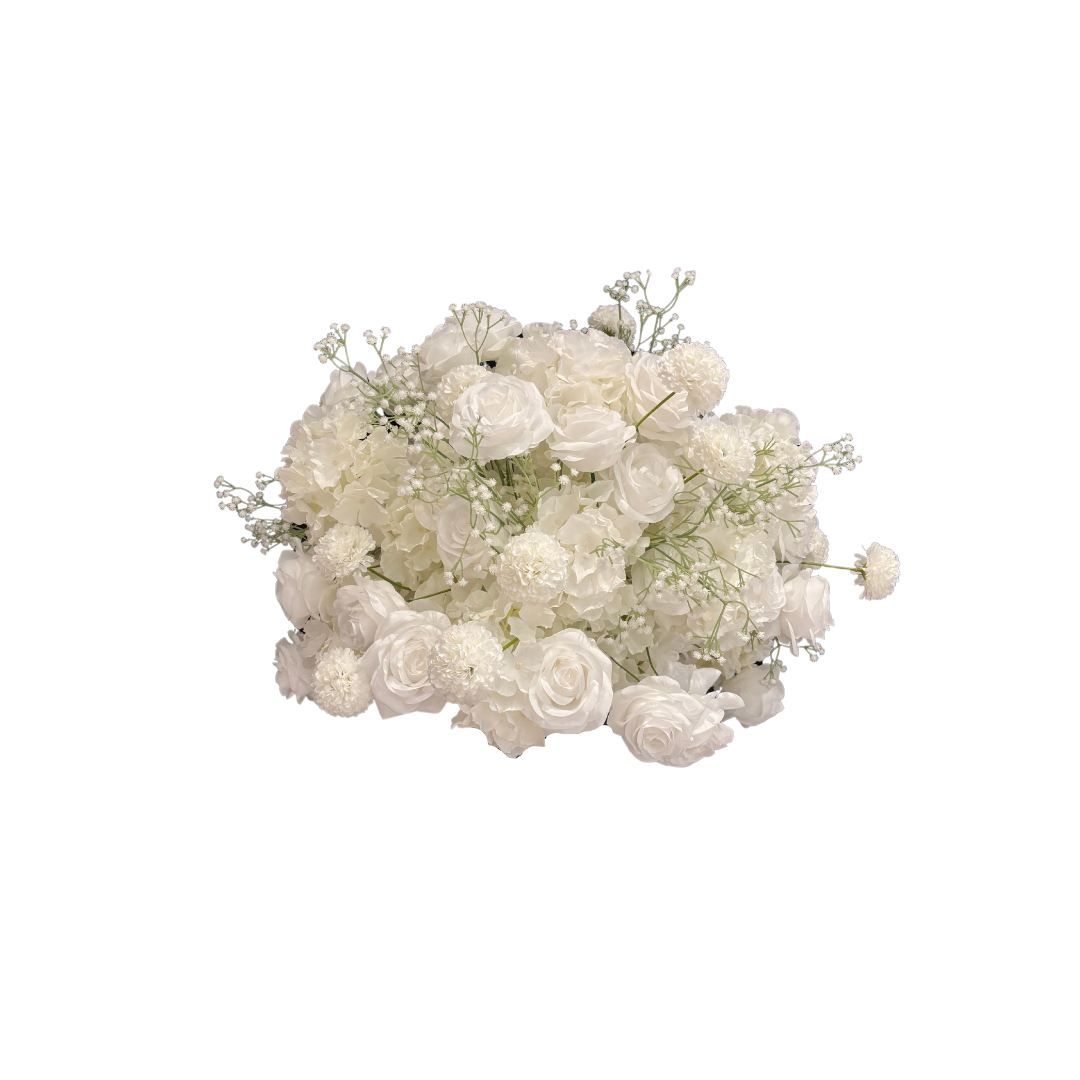Boule de fleurs blanche - Ø40 CM