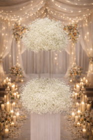 Couronne de fleurs - Gypso
