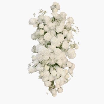 Composition florale Blanche - 120x50 CM