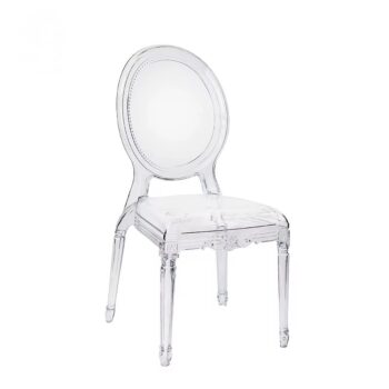 Chaise Médaillon - Plexiglas