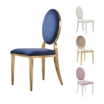 Chaise Médaillon - Velours