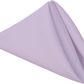 Serviette de table 50x50CM Lavande/Lilas