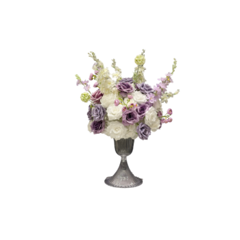 Boule de fleurs lila - Ø40 CM