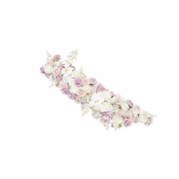 Chemin de fleurs Rosa- 120x35 CM