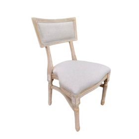 Chaise Chloé Louis XVI - Dossier tissu