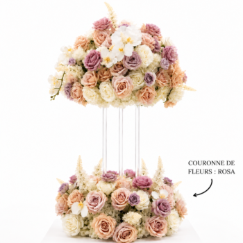 Couronne de fleurs - Rosa