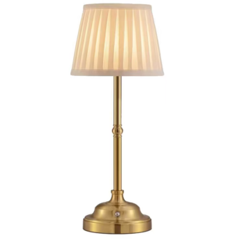Lampe OR - Abat jour H40 CM