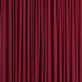 Rideau lycra plissée 4x3M - Bordeaux